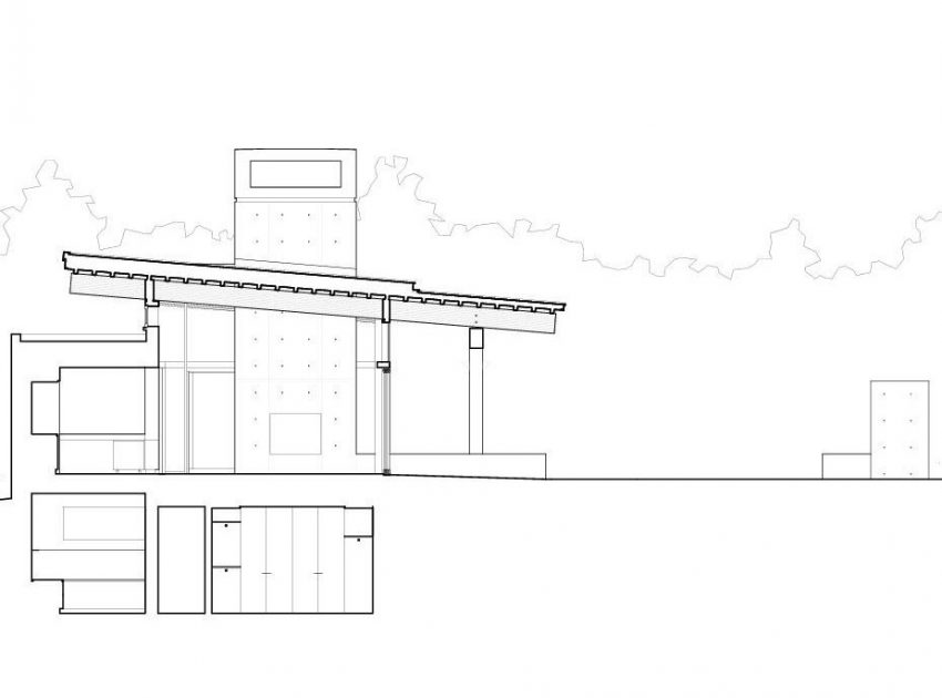 A Spectacular Concrete House Surrounded by Snow Filled Trees Mountain of USA by Suyama Peterson Deguchi (18)