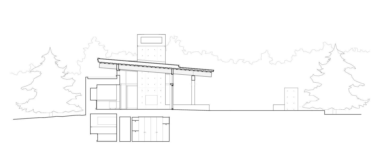 A Spectacular Concrete House Surrounded by Snow Filled Trees Mountain of USA by Suyama Peterson Deguchi (18)