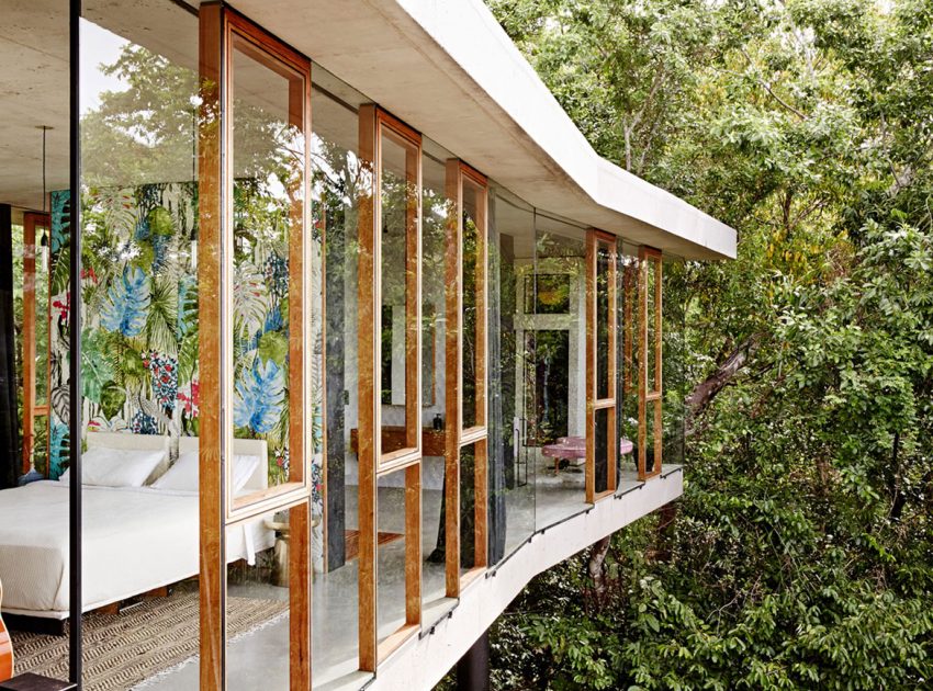A Spectacular and Beautiful Modern House in the Middle of the Rainforest in Queensland by Jesse Bennett Architect (4)