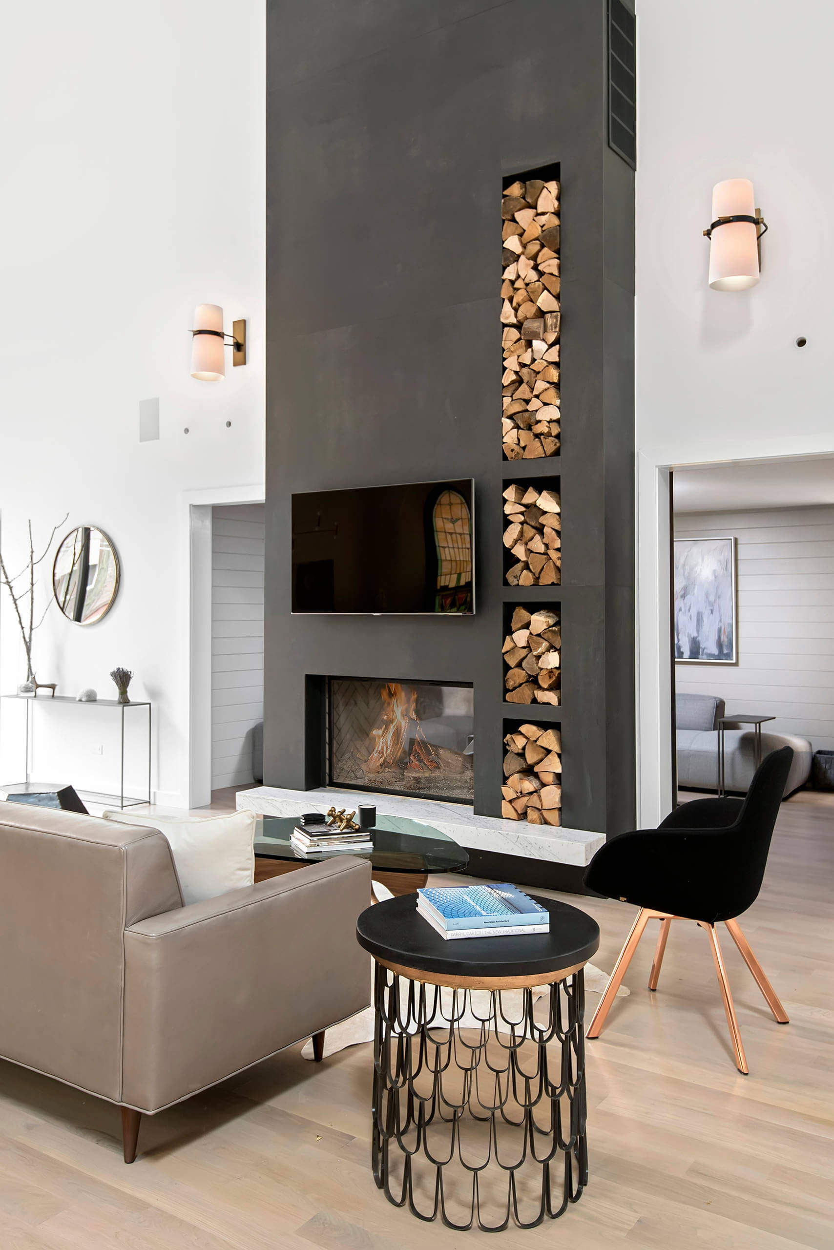 A Splendid Church Transformed into a Stunning Modern Family Home in Chicago by Linc Thelen Design (2)