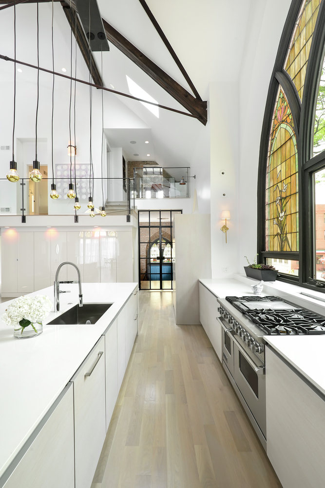 A Splendid Church Transformed into a Stunning Modern Family Home in Chicago by Linc Thelen Design (20)