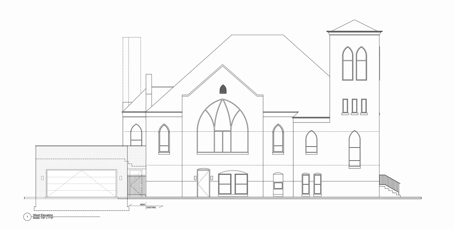 A Splendid Church Transformed into a Stunning Modern Family Home in Chicago by Linc Thelen Design (29)