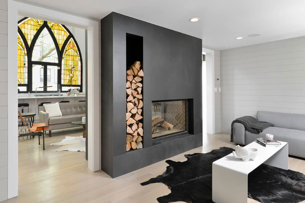 A Splendid Church Transformed into a Stunning Modern Family Home in Chicago by Linc Thelen Design (3)