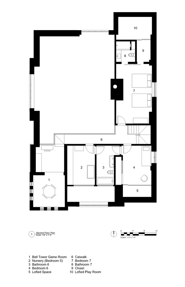 A Splendid Church Transformed into a Stunning Modern Family Home in Chicago by Linc Thelen Design (35)