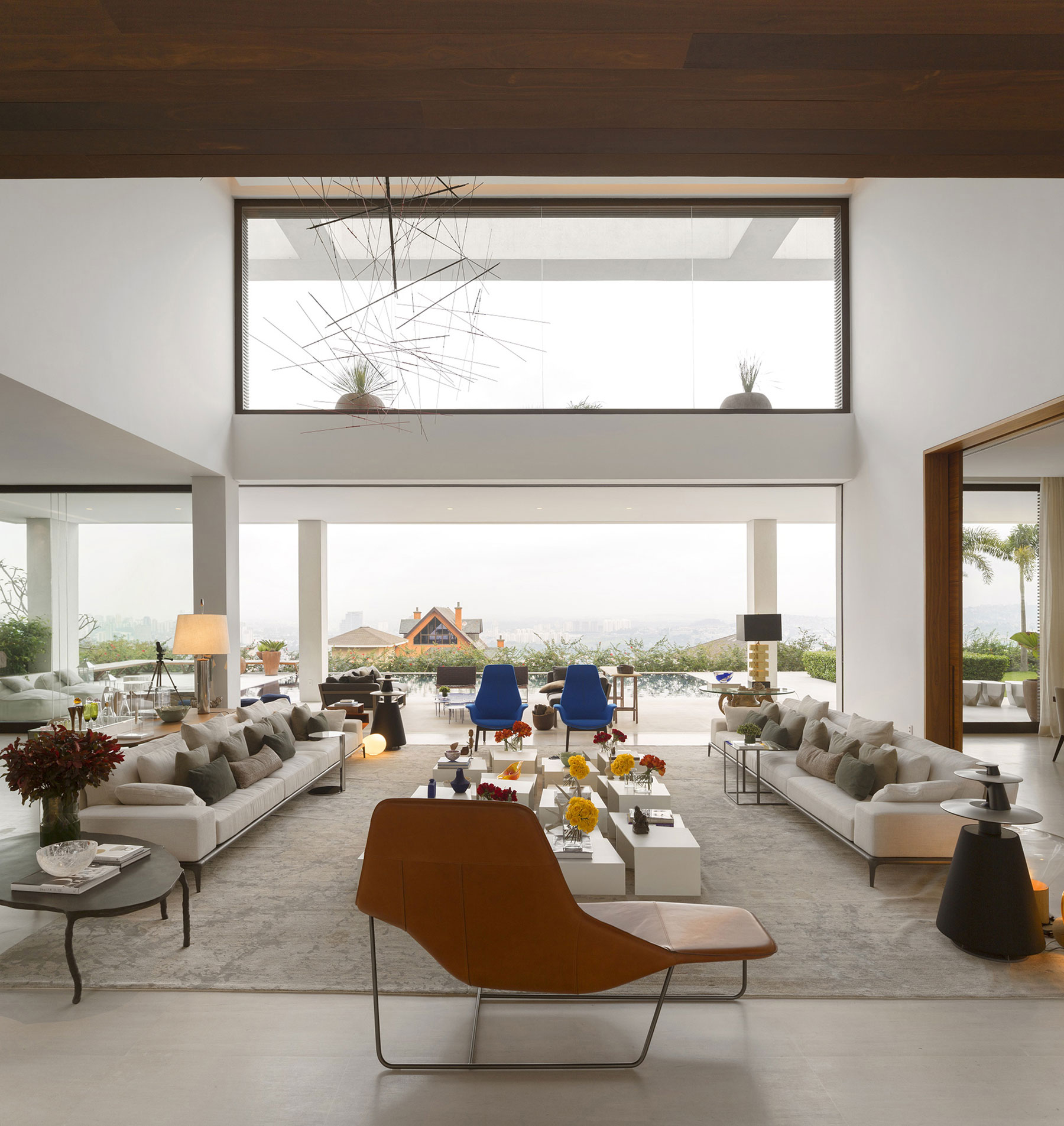 A Splendid Contemporary Home with Ample Terrace and Breathtaking Views in Alphaville by Fernanda Marques Arquitetos Associados (6)