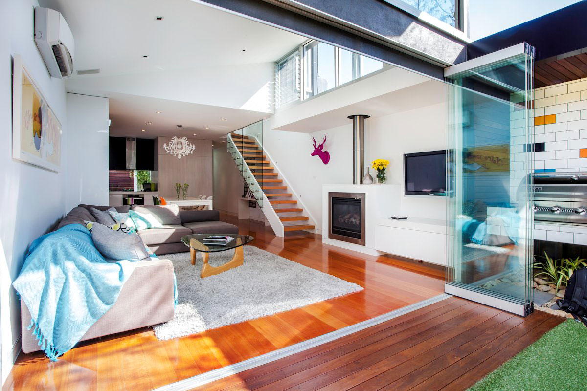 A Striking Contemporary Home Full of Transparency and Light in Elsternwick by Sketch Building Design (1)