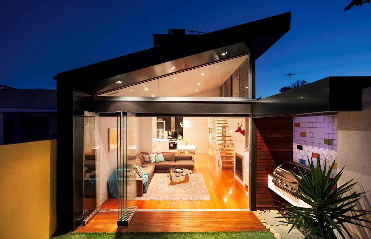 A Striking Contemporary Home Full of Transparency and Light in Elsternwick by Sketch Building Design (11)