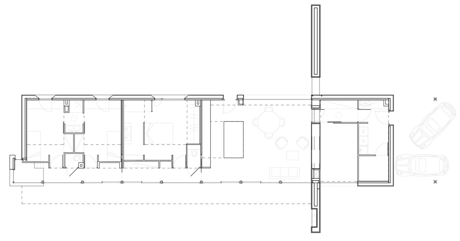 A Striking Contemporary Home with Glass Facades in Montmorency, France by A+B architectes dplg (21)
