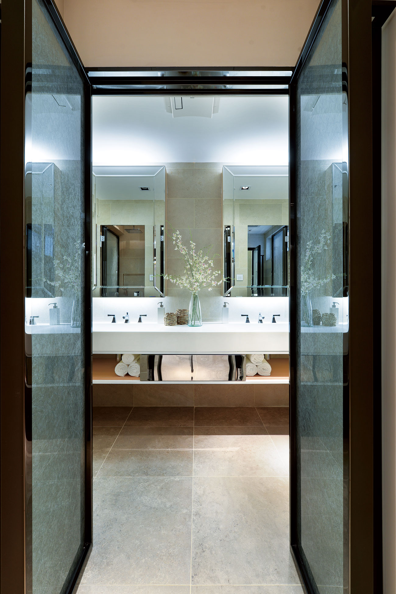 A Striking Contemporary Home with Stylish Interiors in Happy Valley by Millimeter Interior Design (8)