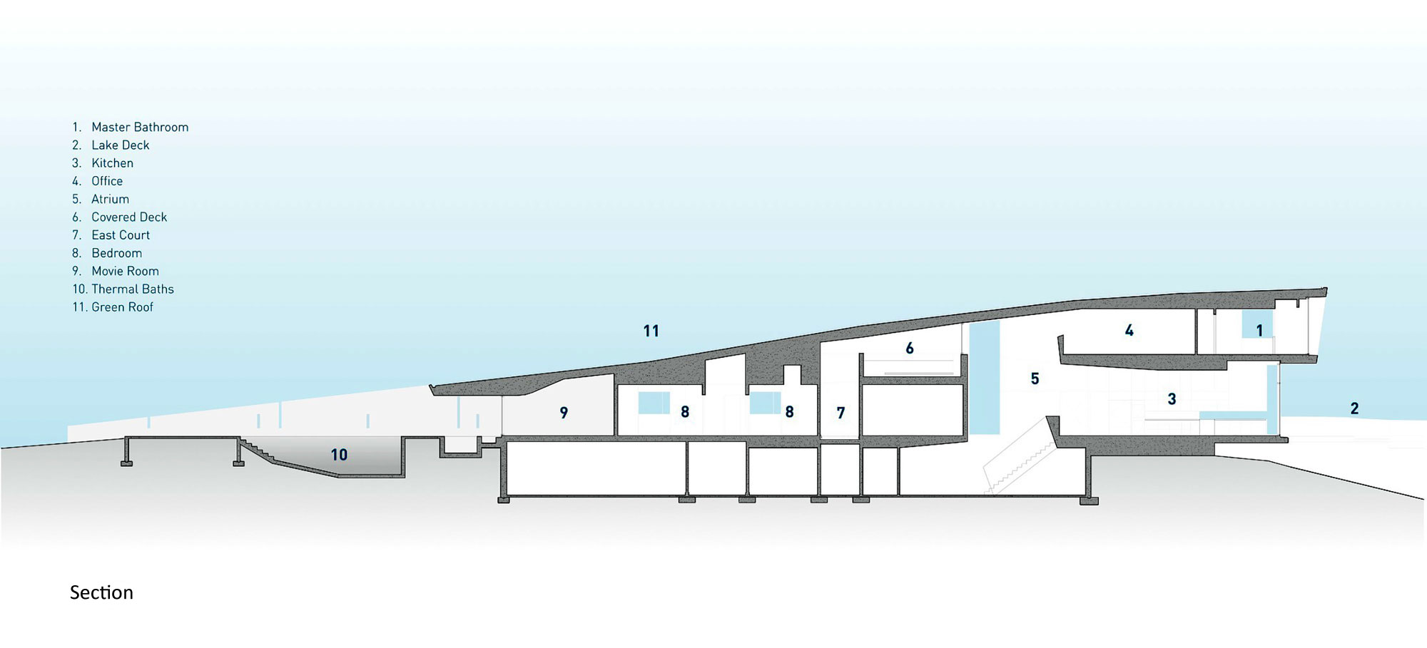 A Striking and Dramatic Lakeside House Hidden in a Dense Forest of Port Hope by Teeple Architects (20)