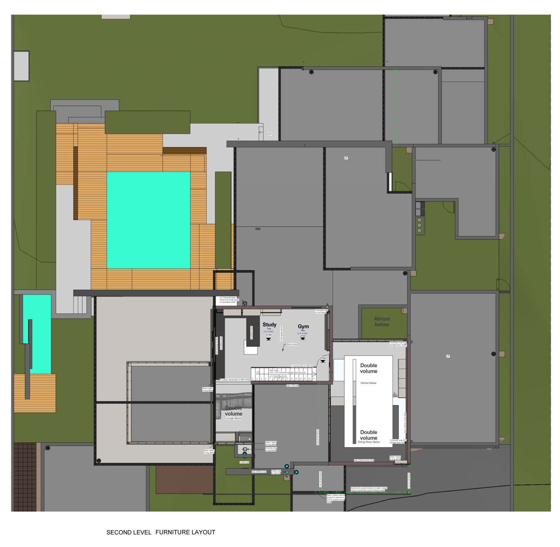 A Striking and Luminous Modern House with Elegant and Practical Family Environment in Johannesburg by Nico van der Meulen Architects (43)