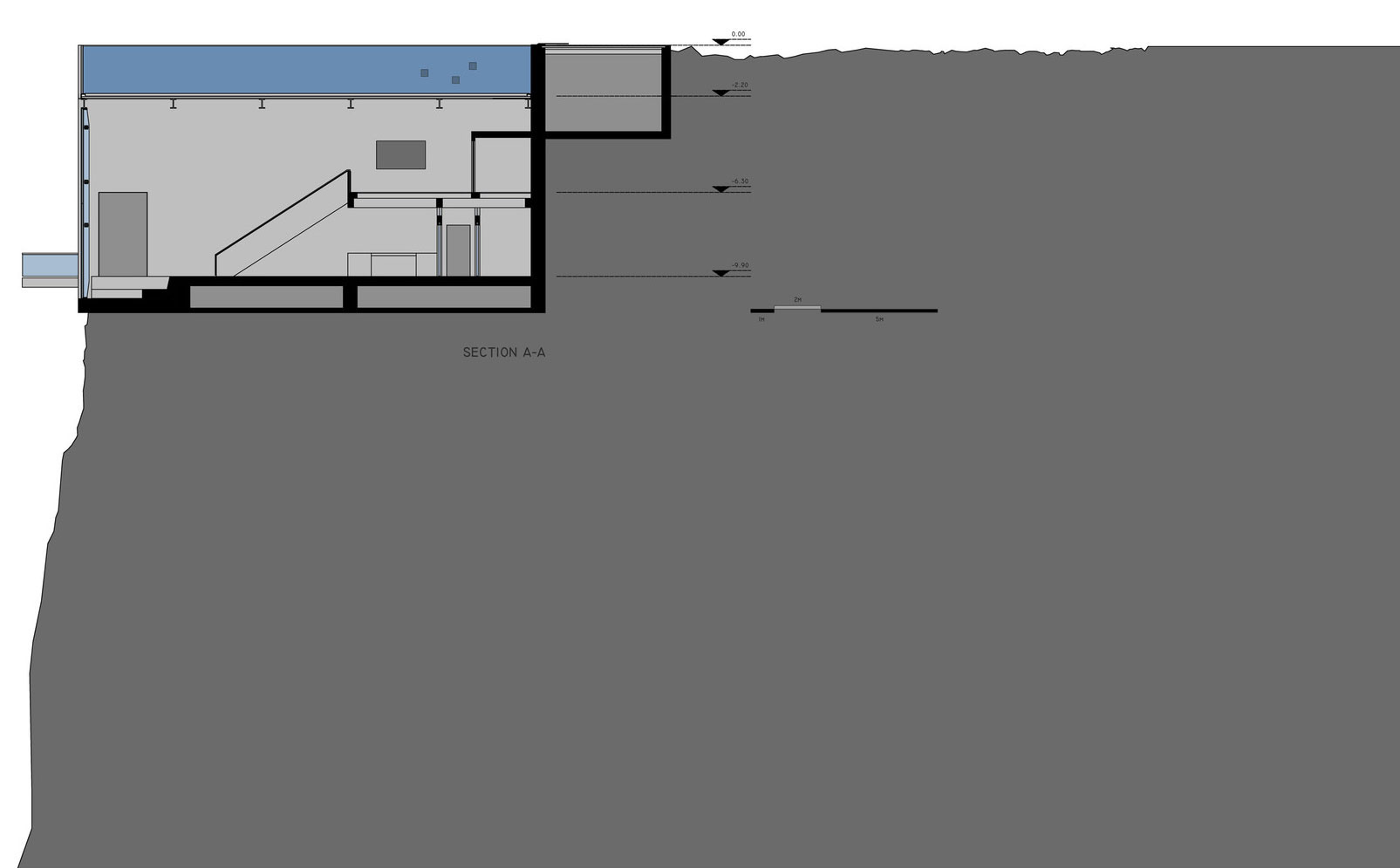 A Stunning Contemporary Cliffside Home Overlooking the Aegean Sea in Greece by OPA Works (21)