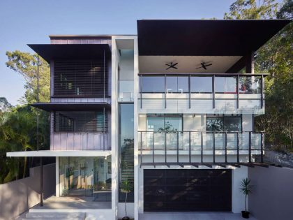 A Stunning Contemporary Home with Forest Views in Brisbane by Bligh Graham Architects (1)