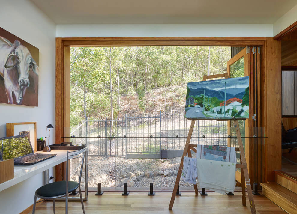 A Stunning Contemporary Home with Forest Views in Brisbane by Bligh Graham Architects (14)