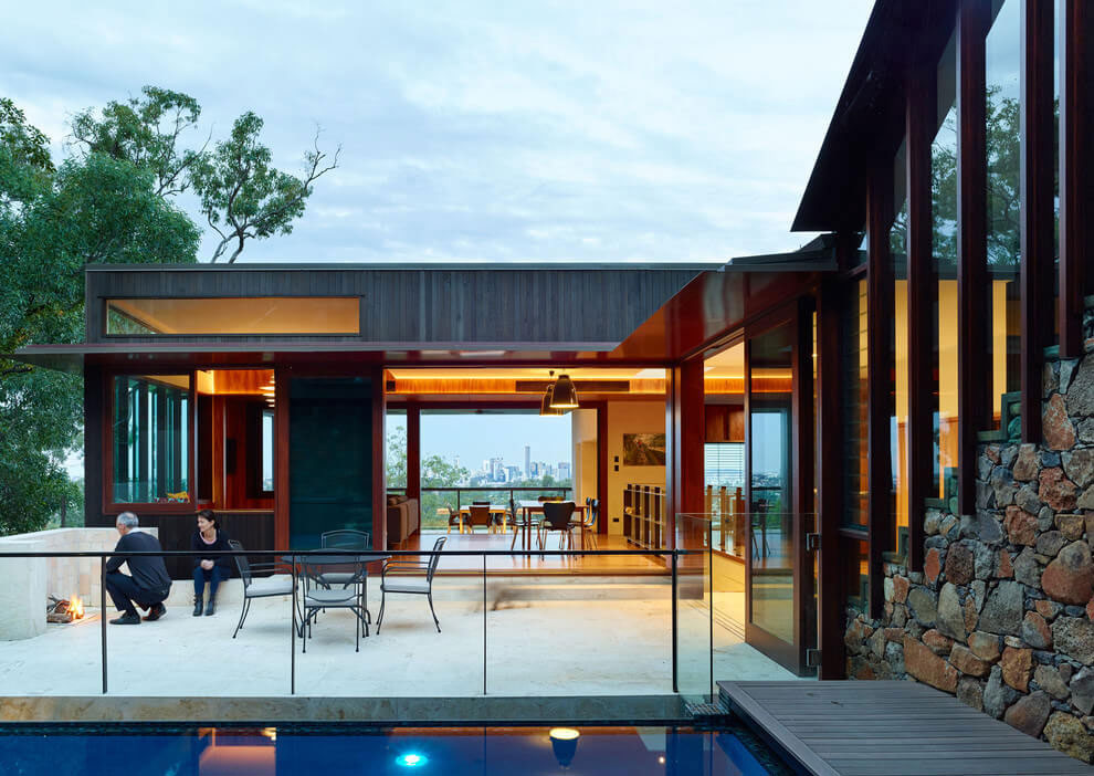 A Stunning Contemporary Home with Forest Views in Brisbane by Bligh Graham Architects (15)