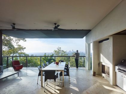 A Stunning Contemporary Home with Forest Views in Brisbane by Bligh Graham Architects (3)