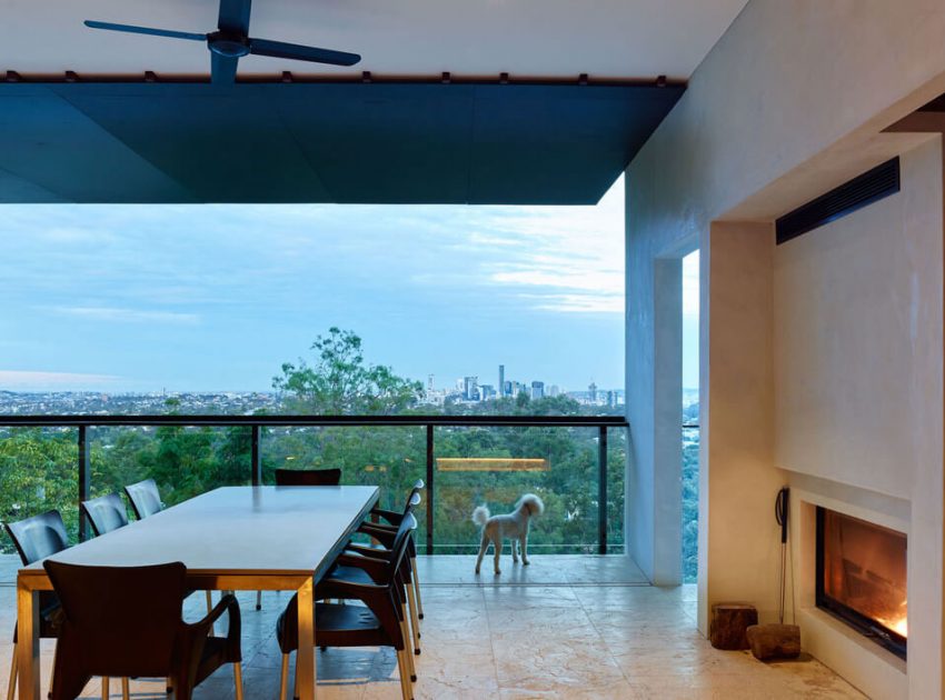 A Stunning Contemporary Home with Forest Views in Brisbane by Bligh Graham Architects (4)