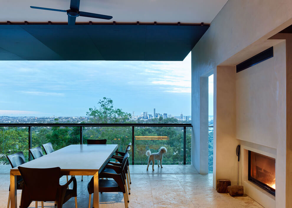A Stunning Contemporary Home with Forest Views in Brisbane by Bligh Graham Architects (4)
