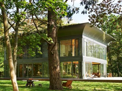 A Stunning Contemporary Home with High Eco-Technology Systems in Montfort-l’Amaury, France by Philippe Starck (2)