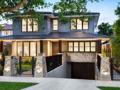 A Stunning Contemporary Home with Pool and Underground Garage in Malvern by Canny (14)