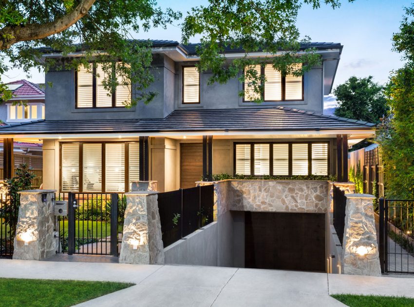 A Stunning Contemporary Home with Pool and Underground Garage in Malvern by Canny (14)