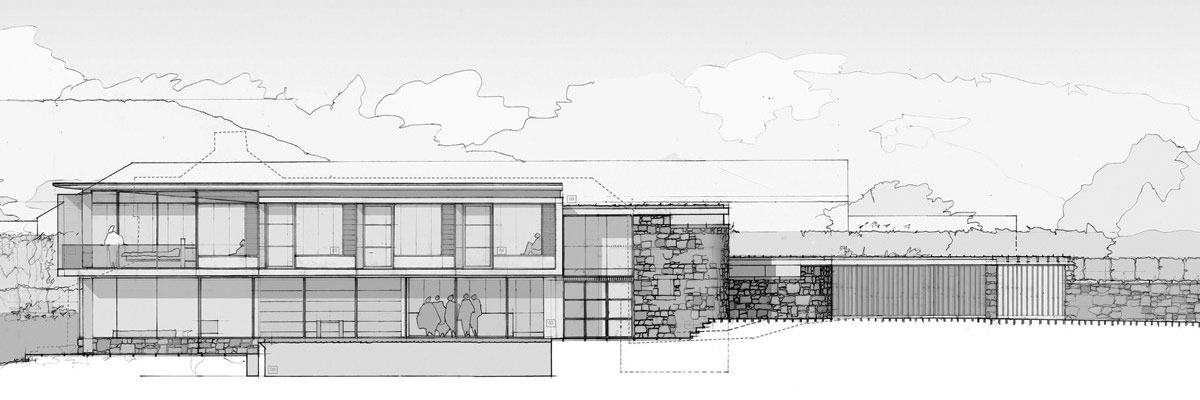 A Stunning Family Home with Large Courtyard and Infinity Pool in Guernsey, Channel Islands by Jamie Falla Architecture (18)