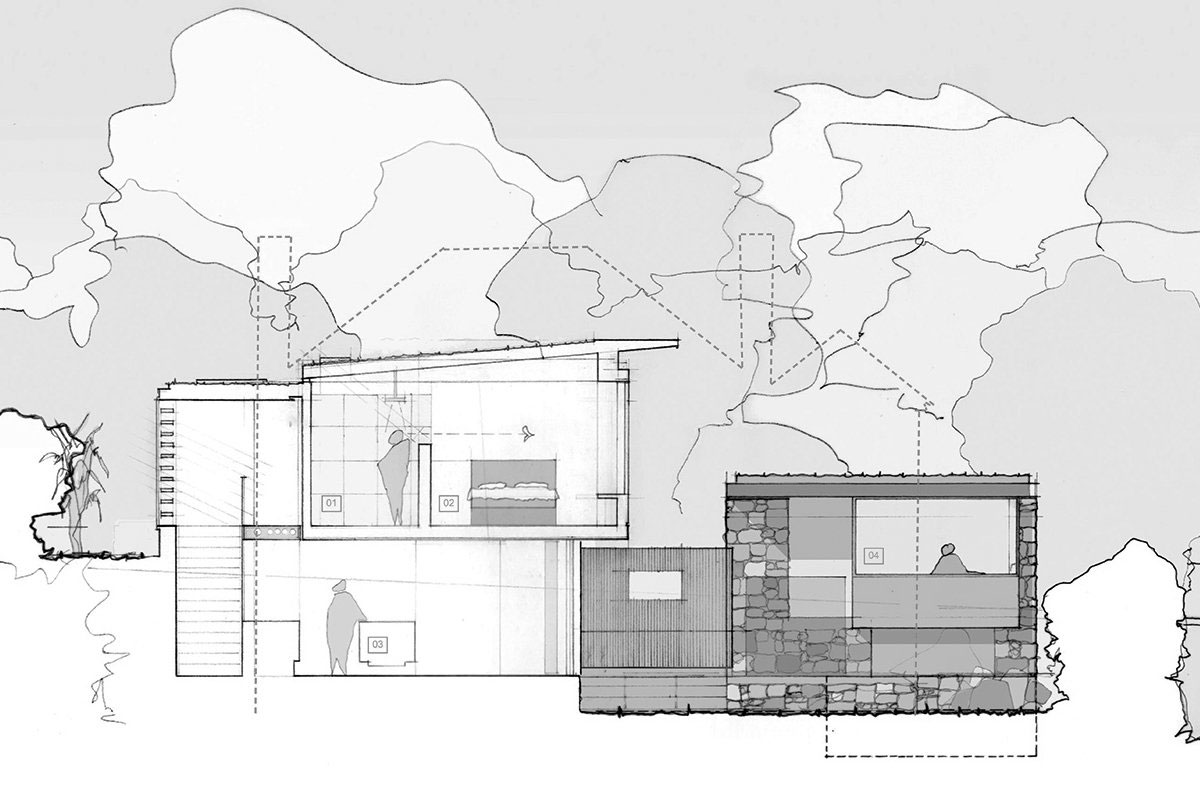 A Stunning Family Home with Large Courtyard and Infinity Pool in Guernsey, Channel Islands by Jamie Falla Architecture (20)