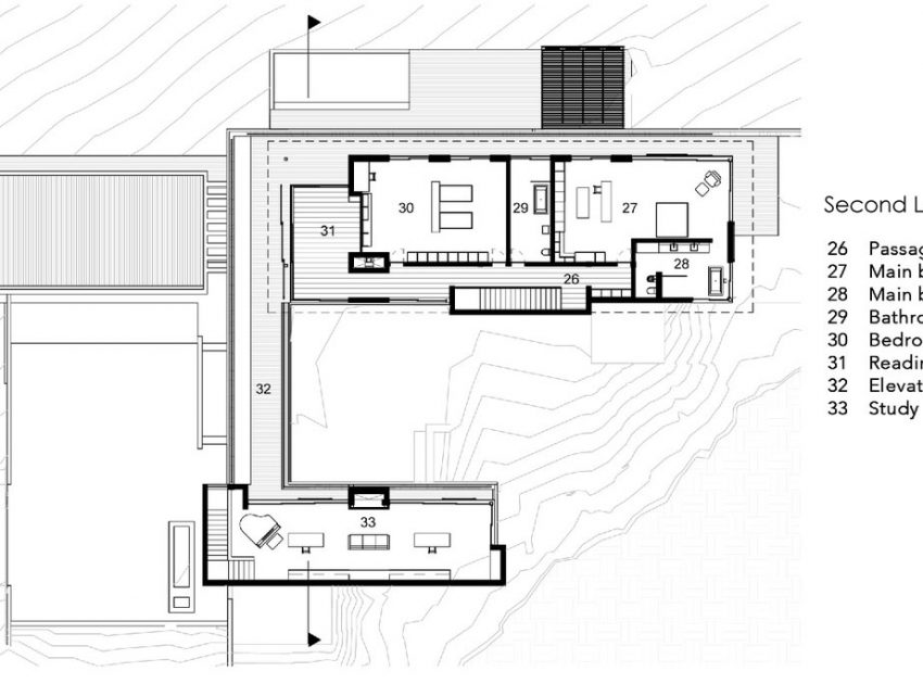 A Stunning Modern Hillside Home Nestled in the Rolling Vineyards of Stellenbosch by GASS Architecture Studios (22)
