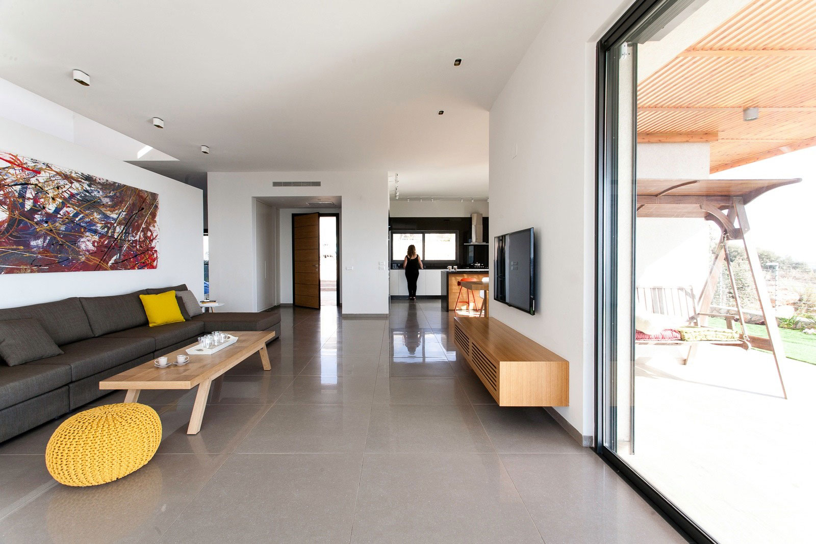 A Stunning Modern Home Perched on Top of a Rocky Hill Overlooking the Mountains in Mikhmanim, Israel by SaaB Architects (16)