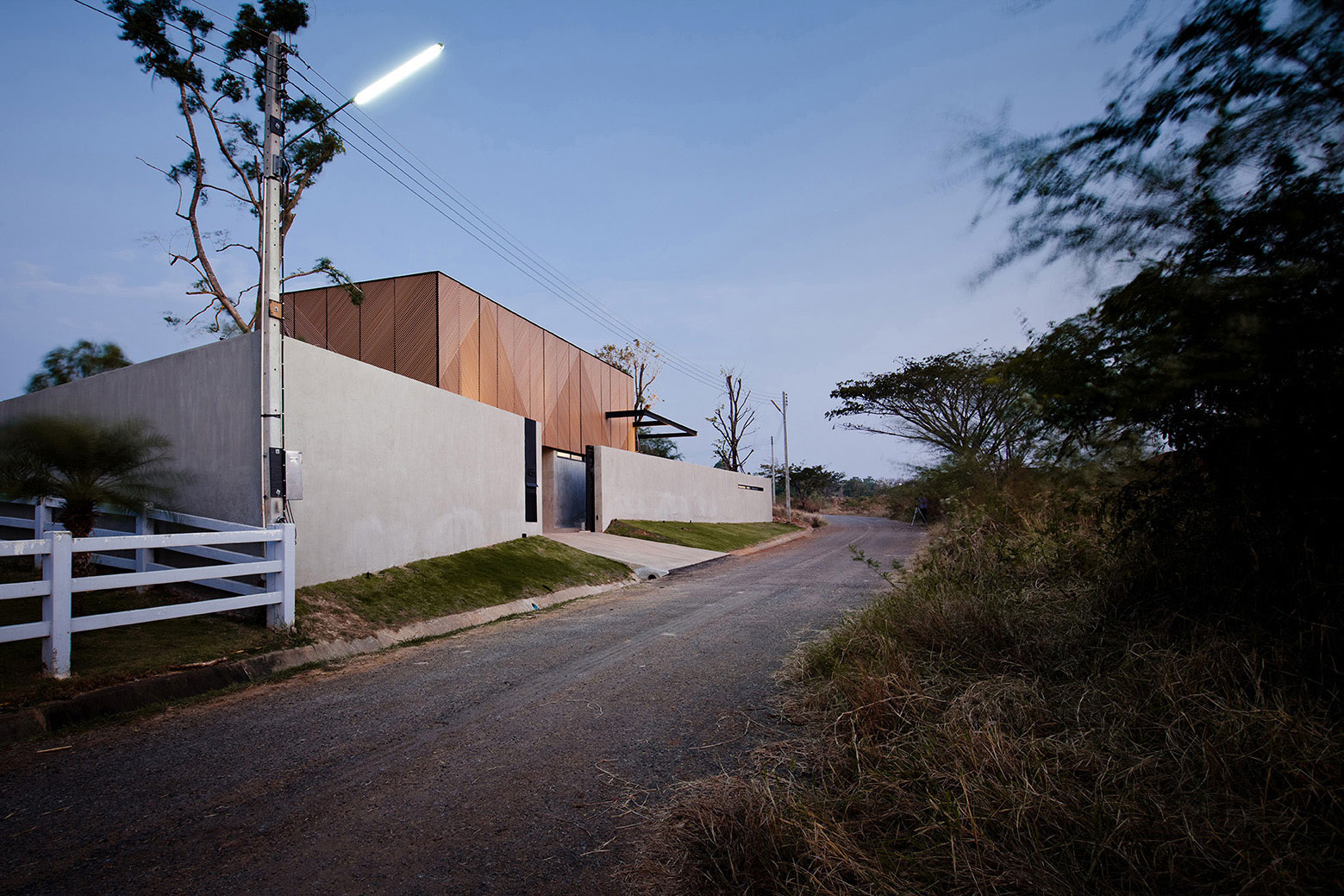 A Stunning Modern House with Gorgeous Inner Courtyards in Pak Chong District by IDIN Architects (2)