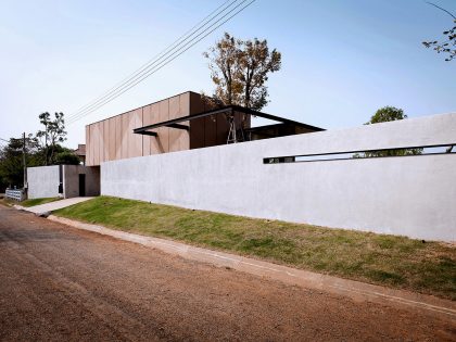 A Stunning Modern House with Gorgeous Inner Courtyards in Pak Chong District by IDIN Architects (3)