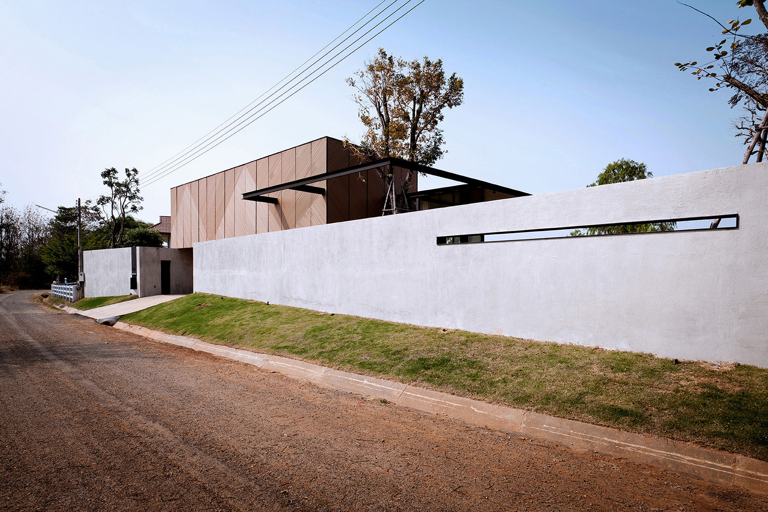 A Stunning Modern House with Gorgeous Inner Courtyards in Pak Chong District by IDIN Architects (3)