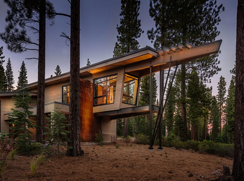 A Stunning Mountain Home with Modern Twist in Truckee by Sage Architecture (3)