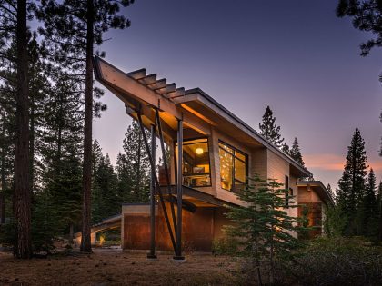 A Stunning Mountain Home with Modern Twist in Truckee by Sage Architecture (4)