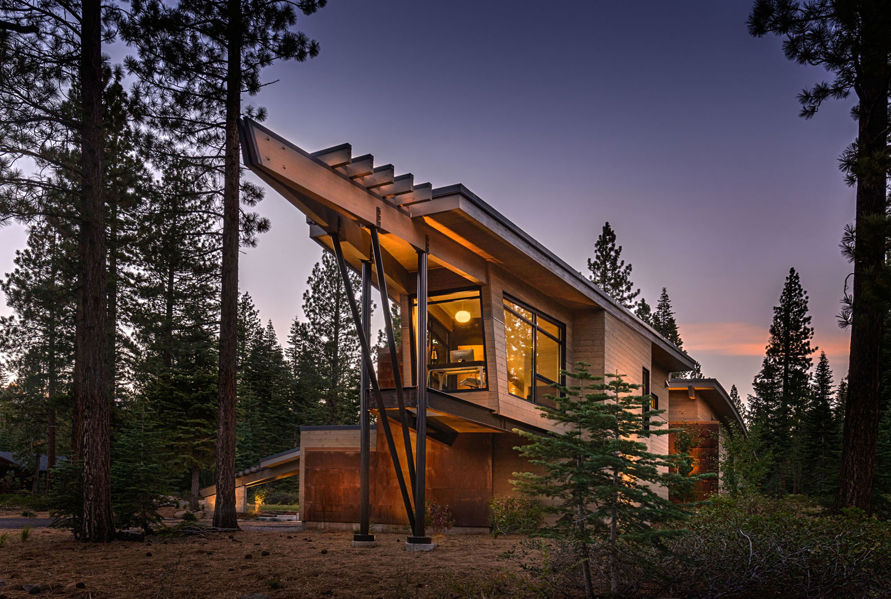 A Stunning Mountain Home with Modern Twist in Truckee by Sage Architecture (4)