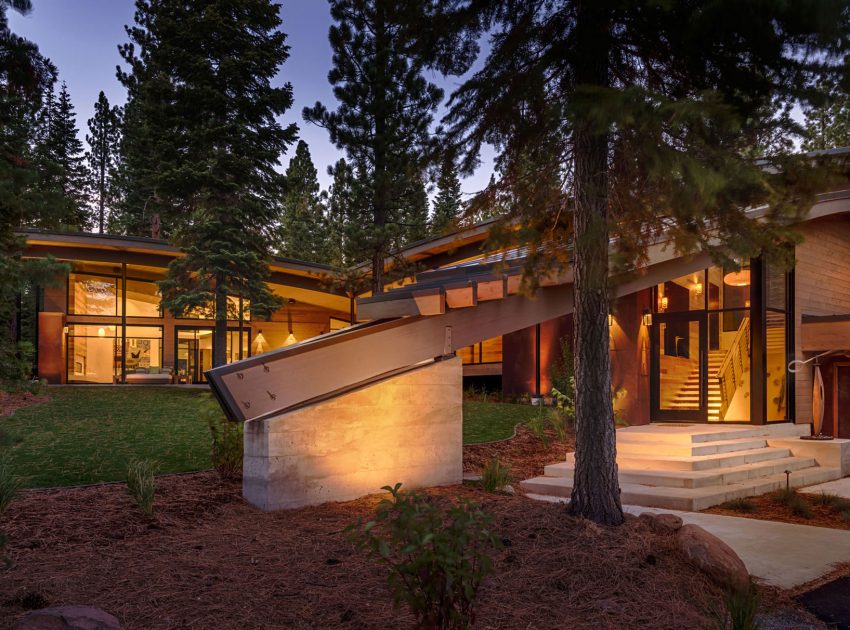 A Stunning Mountain Home with Modern Twist in Truckee by Sage Architecture (7)