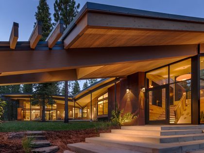 A Stunning Mountain Home with Modern Twist in Truckee by Sage Architecture (8)