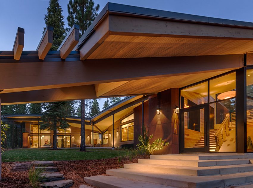 A Stunning Mountain Home with Modern Twist in Truckee by Sage Architecture (8)