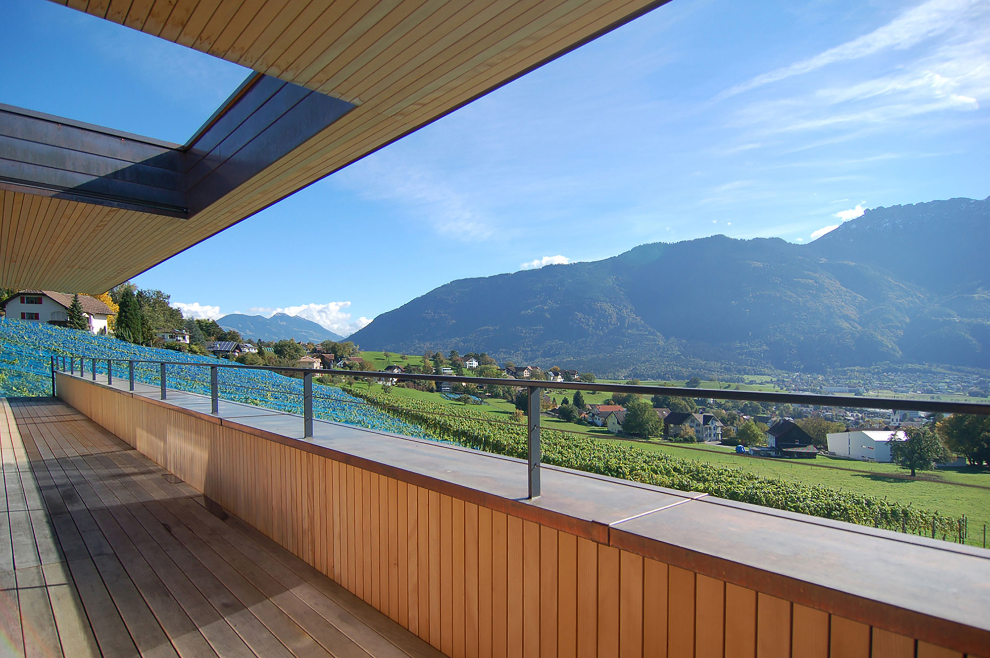 A Stunning and Elegant Home Built on a Slope Overlooks Beautiful Mountains of Liechtenstein by k m architektur (17)