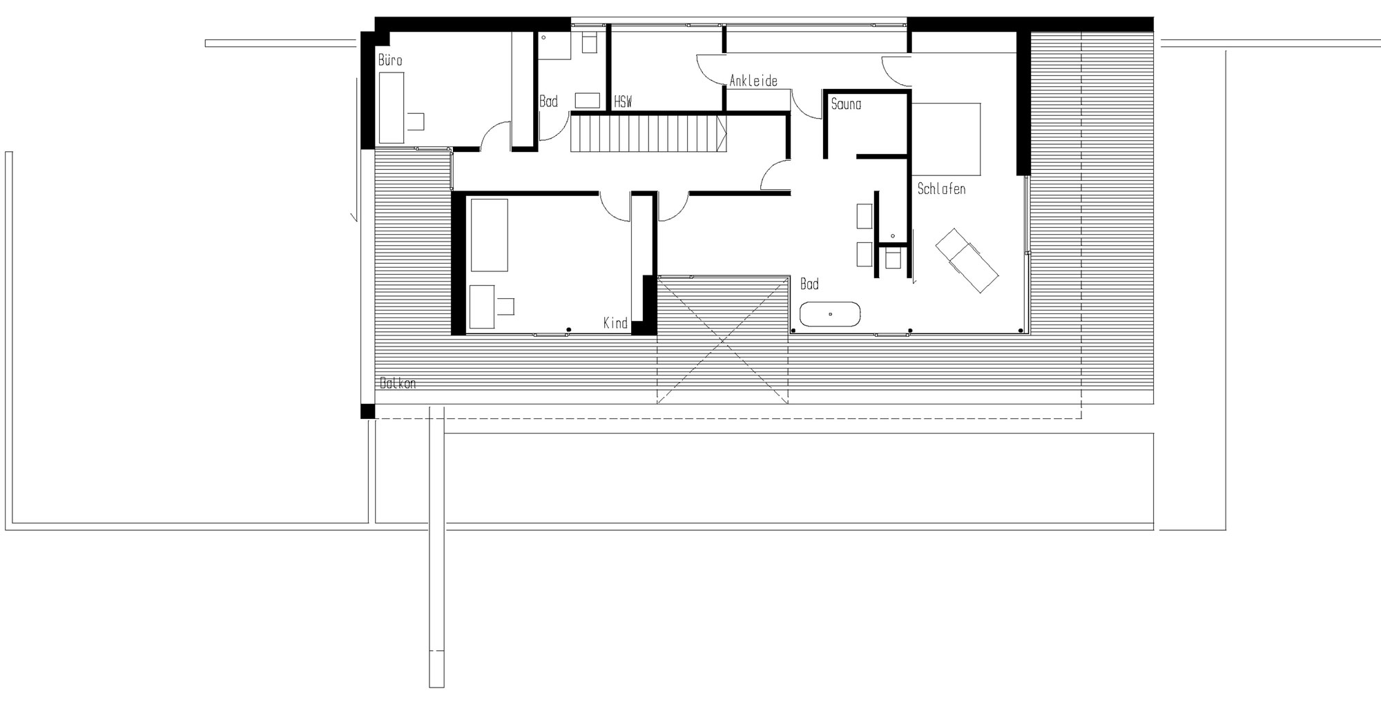 A Stunning and Elegant Home Built on a Slope Overlooks Beautiful Mountains of Liechtenstein by k m architektur (23)