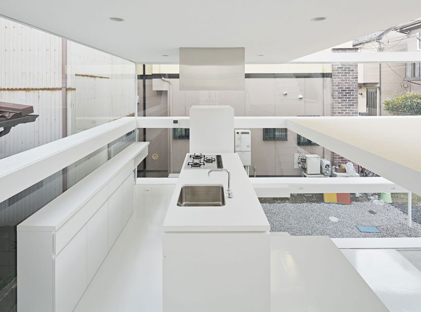 A Stunning and Futuristic House Made From Steel and Glass Elements in Oomiya by Yuusuke Karasawa Architects (11)
