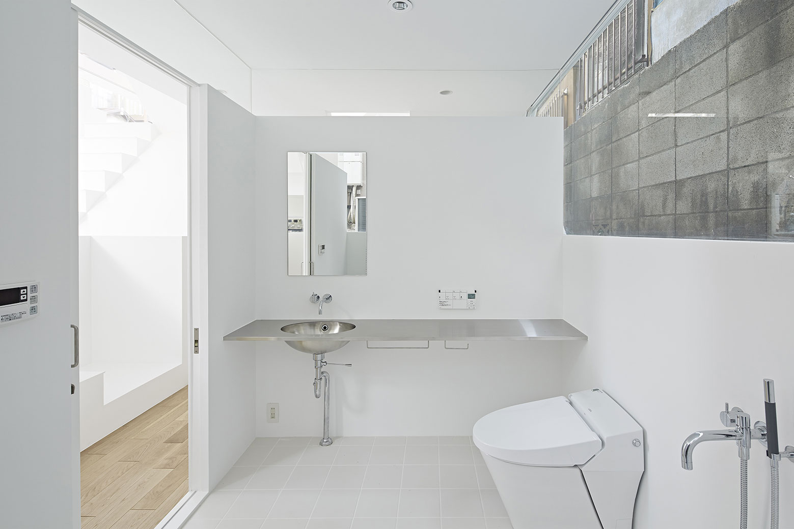 A Stunning and Futuristic House Made From Steel and Glass Elements in Oomiya by Yuusuke Karasawa Architects (14)