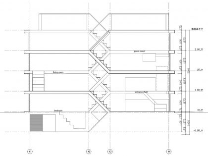 A Stunning and Futuristic House Made From Steel and Glass Elements in Oomiya by Yuusuke Karasawa Architects (28)