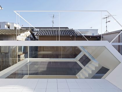 A Stunning and Futuristic House Made From Steel and Glass Elements in Oomiya by Yuusuke Karasawa Architects (3)