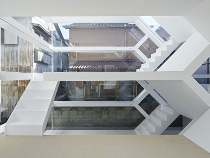 A Stunning and Futuristic House Made From Steel and Glass Elements in Oomiya by Yuusuke Karasawa Architects (6)