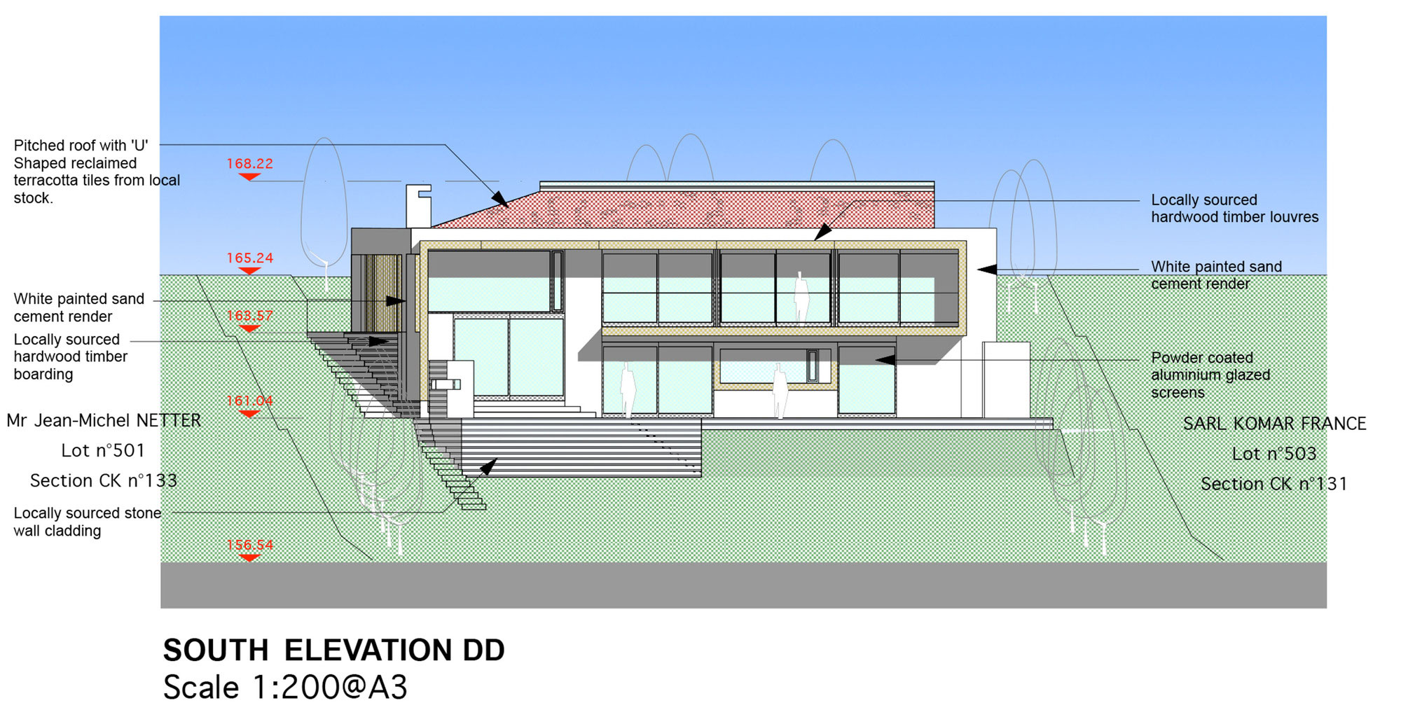 A Stunning and Spacious Home with Simple and Modern Lines in Saint-Tropez, France by JaK Studio (26)