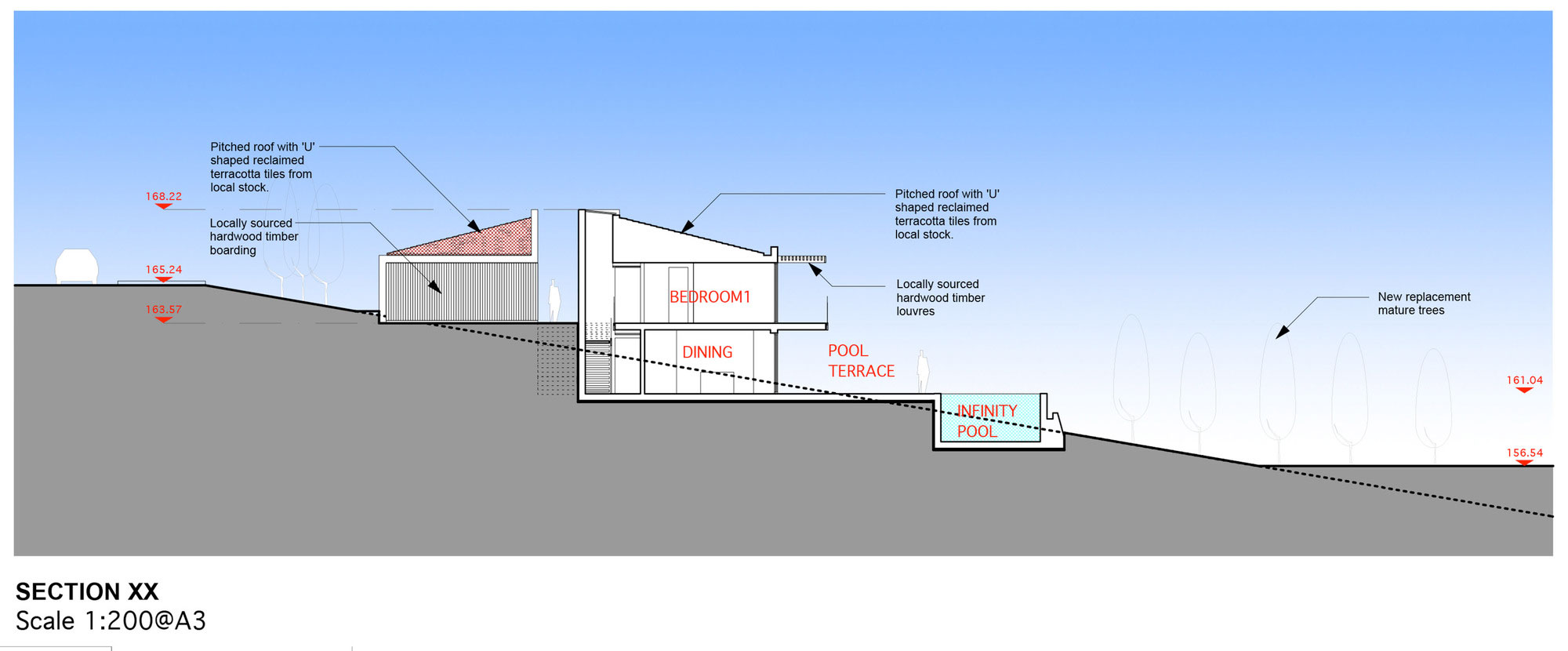 A Stunning and Spacious Home with Simple and Modern Lines in Saint-Tropez, France by JaK Studio (27)