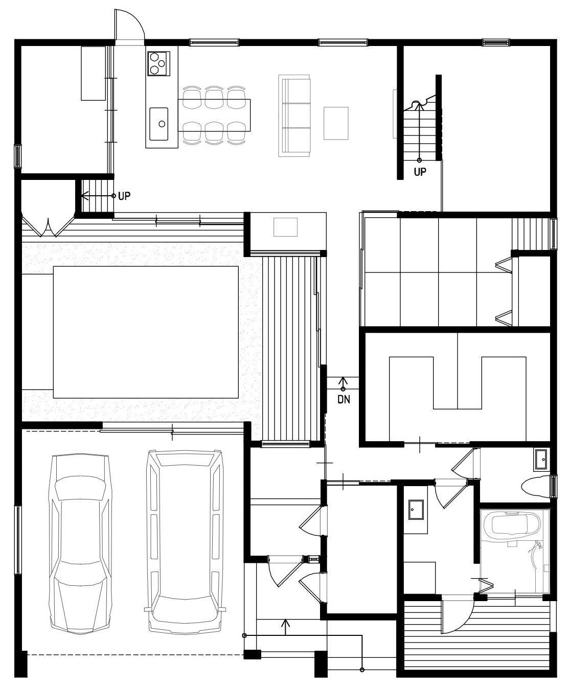 A Stunning and Stylish Single-Family Home with Enclosed Courtyards in Kyoto Prefecture by Arakawa Architects & Associates (18)