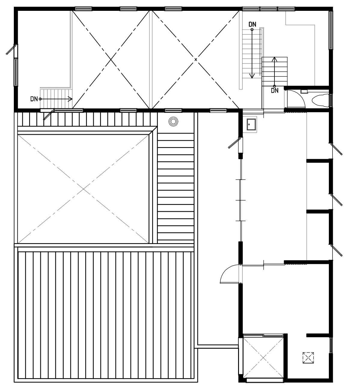 A Stunning and Stylish Single-Family Home with Enclosed Courtyards in Kyoto Prefecture by Arakawa Architects & Associates (19)