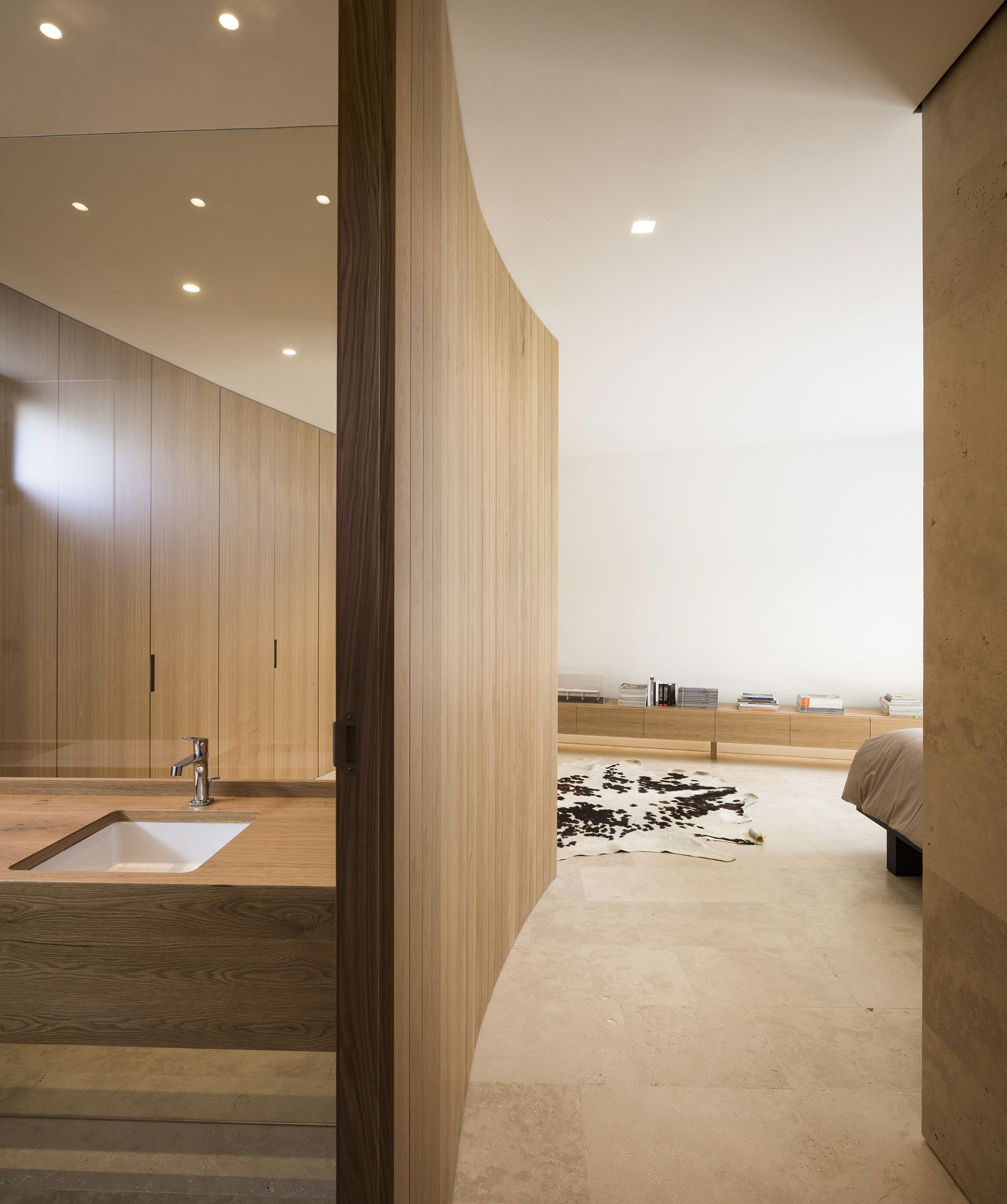 A Stylish Concrete Home with Indoor Swimming Pool and Terrace with Quiet View in Son Vida by Negre Studio & Rambla 9 Arquitectura (15)